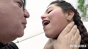 Sexy Colombian Lorena S Gets Her Throat Destroyed 😍