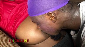 Suck Those Big Ebony Tits Now!