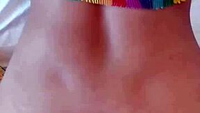 candie cross is a natural petite teen bent over doggystyle