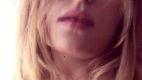 Katrina Fingers Wet Pussy in Kitchen!