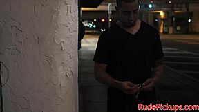 Stranded Teen Roughly Fucked And Creampied Outdoors!