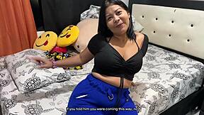 Milf hopes her video with step-nephew stays private. But it features intense fucking and licking her ass.
