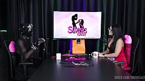 I compiled ramona's 69 with tifany in sheer red lingerie