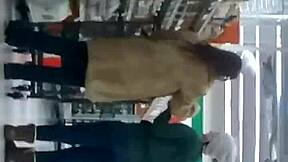 i caught candid teen booty in jeans