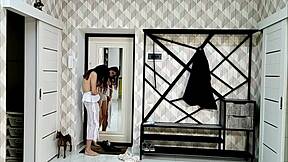 Angie Elif is enjoying a hot solo session of self-pleasure.