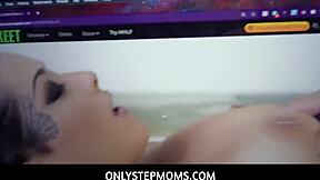 big tits stepmom catches stepson masturbating during exam