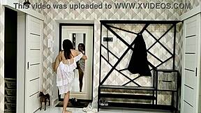 Angie Elif is enjoying a hot solo session of self-pleasure.