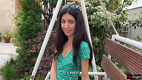 If you lose the game, you will have to walk with cum on your face in public