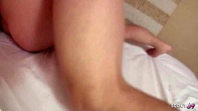 Naked Japanese curvy step-sister tricked into sex by boy in uncensored JAV.