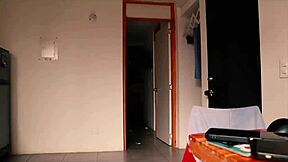 Dangerous prostitute spanks and rides skinny guy in femdom sex.