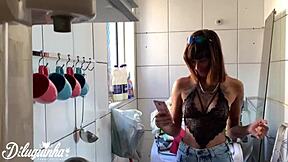 Caught My Maid Off Guard And Tried To Fuck Her But Wife Came Home!