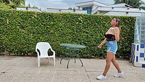 Tall Wife Fucks Bodybuilder Husband