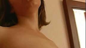 student wakes up and masturbates narrow pussy in homemade video