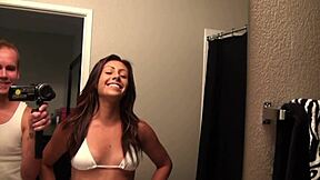 Shae Parker Performs Anal Gaping And Pussy Riding With Boyfriend In Fishnets.