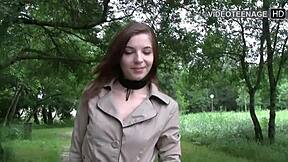 i’m so nervous, showing my sexy pantyhose at this french casting