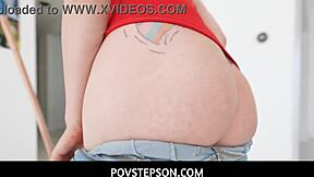 pov stepson with busty milf christie stevens enjoying those stepfamily traditions 😏🔥