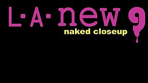 Fresh-Faced Blonde Strips Naked for Close-Up