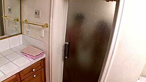 Hot Japanese Girl SUCKS and RIDES Two Huge Cocks!