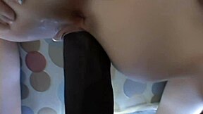 I watch annika wrap her luscious lips around a thicc black cock