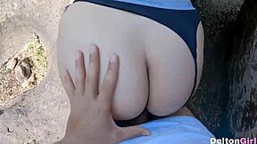 I took my friend on a walk and we enjoyed the outdoors together