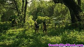 Petite teen 18+ bound and hardfucked in intense action