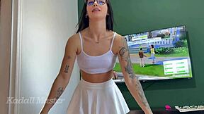 a namorada ia sair sem calcinha pra me provocar com boceta molhada