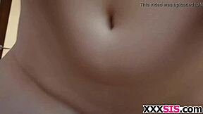 Blonde stepsister lily rader gets banged