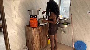 i, the new bride, had passionate sex in the kitchen with my hubby, oh god!