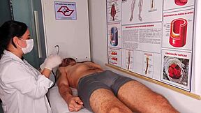 Intense Erection Banging Nurse's Tight Pussy In Uniform