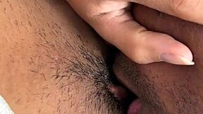 Ebony Amateur Licks Tight Pussy With Assplay