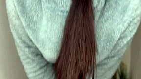 Is This Sexy Brazilian Girl Fingering Her Wet Pussy In The Bathroom?