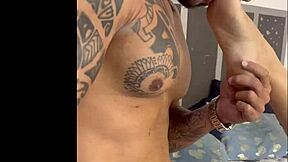 How tight is the maid's pussy with my friends