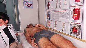 Intense Erection Banging Nurse's Tight Pussy In Uniform