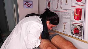 Intense Erection Banging Nurse's Tight Pussy In Uniform