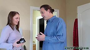 blowjob under table at stepfamily dinner the step sniffer