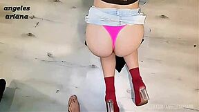 dripping cum from petite ass after monster cock anal creampie and gaping