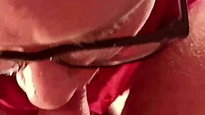 Young wife sucks cock deepthroat