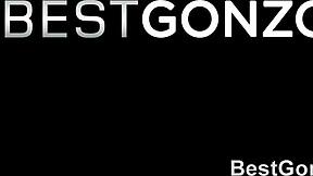 Two sluts two big cocks and one huge dildo