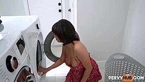 my stepmom's stuck in the ass, just like in the movies with johnny love.