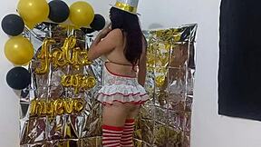 My Favorite Stepdaughter's Hot Party Whore in Lingerie