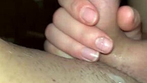 Cute young blonde licks and sucks cock in public woods