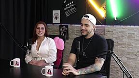 Bia Ruyva in sheer red lingerie faces cuckold situations and viagra issues.