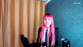 Makima Seduces You To Creampie Her Tight Pussy!