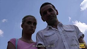 hunt4k un jeune couple désire de largent alors pourquoi la étudiante shanie ryan