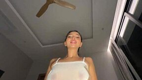 fucked his sister’s girlfriend hard in pov style