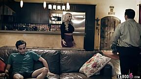 young stepson makes move on lonely milf stepmom