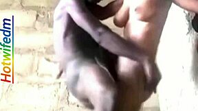 Fucked step sister's bestie roughly in building