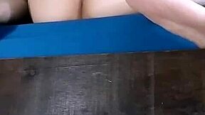 My stepfather let me feel that hard dick and destroys my tight pussy after school class 😍