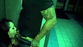 Who would think a cash machine for teen bondage outdoors?