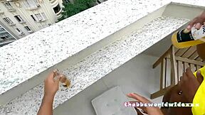 Latina Model's Outdoor Anal Contrast With Bbc